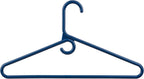 DEILSY™ Navy Heavy Duty Hangers with Hooks for Scarves & Belts – Thick and Strong Clothes Hangers for Shirts, Jackets, Pants, and Dresses – Space-Saving Plastic Hangers – Pack of 30