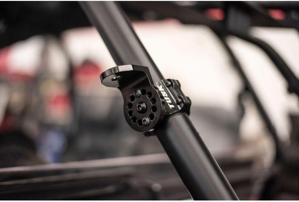 Tusk Heavy Duty Adjustable Flag Mount 1 3/4"-1 7/8" Compatible with Polaris RZR XP/XP4 1000 2014-2021/KRX 1000 2020-2025/KRX4 1000 2023-2025 (2)