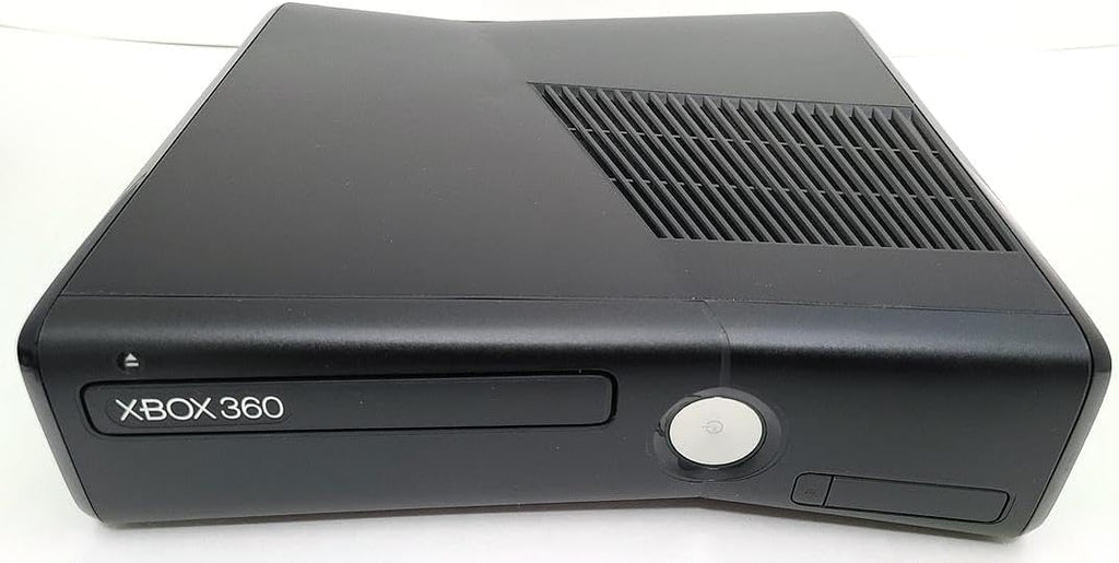 Xbox Microsoft 360 S Slim Console Bundle + Omerta: City of Gangsters Video Game | 4GB Black System with 1x Wireless Controller, HDMI & Power Adapter | Ready to Play Gaming Kit (Renewed)
