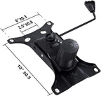 yaaqoo 6'' x 10.2" Heavy Duty Replacement Office Chair Swivel Tilt Control Seat Mechanism