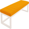 Outdoor/Indoor Bench Cushion Velours Teddy - 120/150/90/100/80cm×30cm 2/3 Seater Long Seat Cushion with Non-Slip Backing for Bay Windows,Patio,Porch Furniture(Color3,140x30cm/55x12in)
