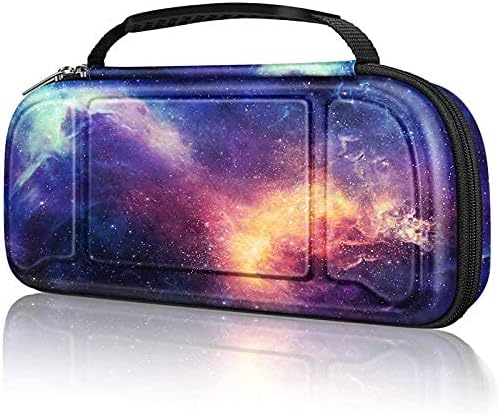 Fintie Carrying Case for Hori Nintendo Switch Split Pad Pro Controller - [Shockproof] Protective Cover Travel Bag w/30 Game Card Slots, Compatible with Nintendo Switch OLED Model