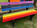 Buddy Bench with Recycled Plastic Frames (Any Color)