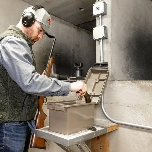 MTM TMC1022XL Magazine Can, Ruger 10/22 Extended, Water-Resistant, USA Made, Dark Earth