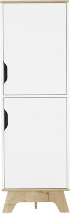 Single Kitchen Pantry,Four Storage Shelves,Double Doors Cabinets,Cupboard,Storage Cabinet,Buffets & Sideboards,for Dining Room
