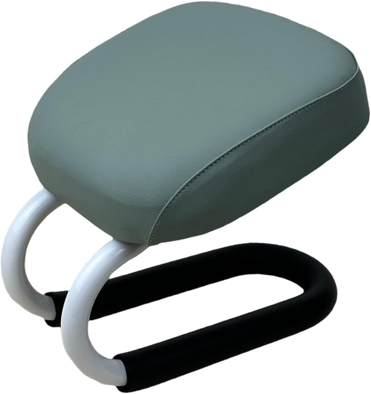 Kneeling Meditation Stool Portable Meditation Chair Ergonomic Prayer Bench PU Leather Sponge Stable Base Suitable for Women Adults Meditation Prayer