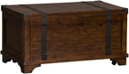 Liberty Furniture Industries Aspen Skies Storage Trunk, W38 x D23 x H20, Medium Brown