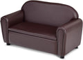 FANTASK Child’ s Sofa, Kid Armrest Sofa Chair Living Room Furniture, Kids Sofa Lounge Bed with Hidden Storage Compartment, Double Seat Upholstered Armchair, Great Gift for Kids, Toddlers