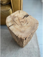 Stump Side Table, Side Tables Living Room, End Tables Living Room, Small Coffee Tables, Small End Desk, Nightstand, Handmade Wood Furniture for Decoration Bedroom Sitting Room Cafe
