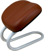 Kneeling Meditation Stool Adjustable Kneeling Chair Portable Meditation Bench Prayer Seat Metal Frame PU Sponge Flexible Height Suitable for Adults Wo