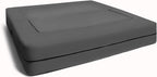 Jaxx Zipline Kids Sofa & Large Ottoman, 3 in 1 Fold Out Sofa, Big Kids Edition, Charcoal