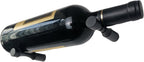 Wine Rack Wall Mounted 5 Bottle Matte Black Metal Vino Pins Single Display Pegs System for Wine Bottles (Matte Black)