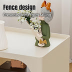 Modern Metal Square Nightstand 2-Tier Open Storage Small Bedside Table Sofa End Table for Living Room & Office Heavy Duty