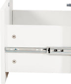 71" High Pantry Cabinet Kitchen Hutch Cabinet with Doors & Open Shelves, Stylish Wooden Sideboard Cupboard Storage Cabinet, Anti-Tip Design Hutch for Kitchen Bathroom(White)