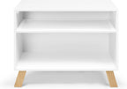 Multi Purpose Changing Table White,Natural