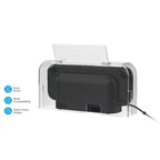 Dust Cover for Switch 2 Console, Hard PC Transparency Heat Dissipation Anti Scratch Storage Dustproof Protective Case Support Cable Port Access