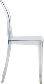 Stackable Acrylic Ghost Event Chairs – Set of 4