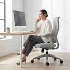Sunaofe Resistance Ergonomic Office Chair with 135° Recline, 3D Armrests, Breathable Mesh & Adaptive Lumbar Support - 5 Year Warranty