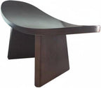Meditation Bench Kneeling Stool Comfortable Seating Enhanced Posture Base Portable Assembly Convenient Storage Suitable for Mindfulness Practice Home Exercise Space, Walnut, M
