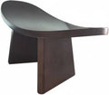 Meditation Bench Upright Wooden Kneeling Ergonomic Seat Easy to Assemble Portable Bench Suitable for, Walnut, M