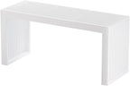 Bamboo Indoor Long Dining Bench, Outdoor Modern Wood Benches 35 Inch Bamboo Bench for Living Room Hallway Bedroom Bathroom