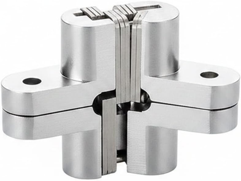 Aluminum Alloy Bi-Fold Door Track and Wheel Kit, Top Mount Hardware for Closet Doors & Room Dividers, Silver Finish Replacement Set