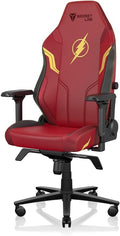 Secretlab Titan Evo Flash Gaming Chair - Reclining - Ergonomic & Comfortable Computer Chair with 4D Armrests - Magnetic Head Pillow & 4-Way Lumbar Support - Red - Leatherette
