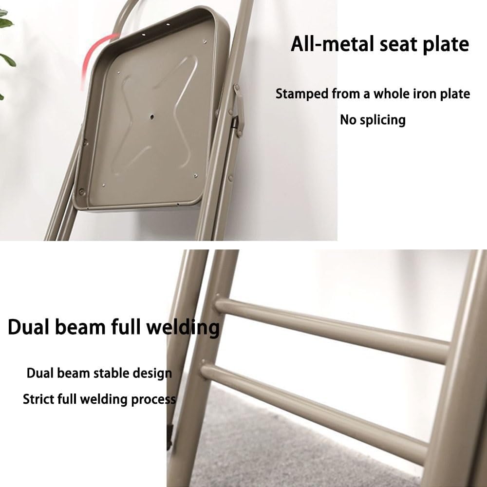 Folding Yoga Stretch Chair, Exercise Chair with Lumbar Back Support, Chair Yoga, Yoga Props, Inversion Chair, Ideal Foldable Yoga Chair for Home Practice(Gray)