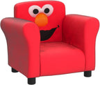 Sesame Street Elmo Upholstered Chair by Delta Children, Red