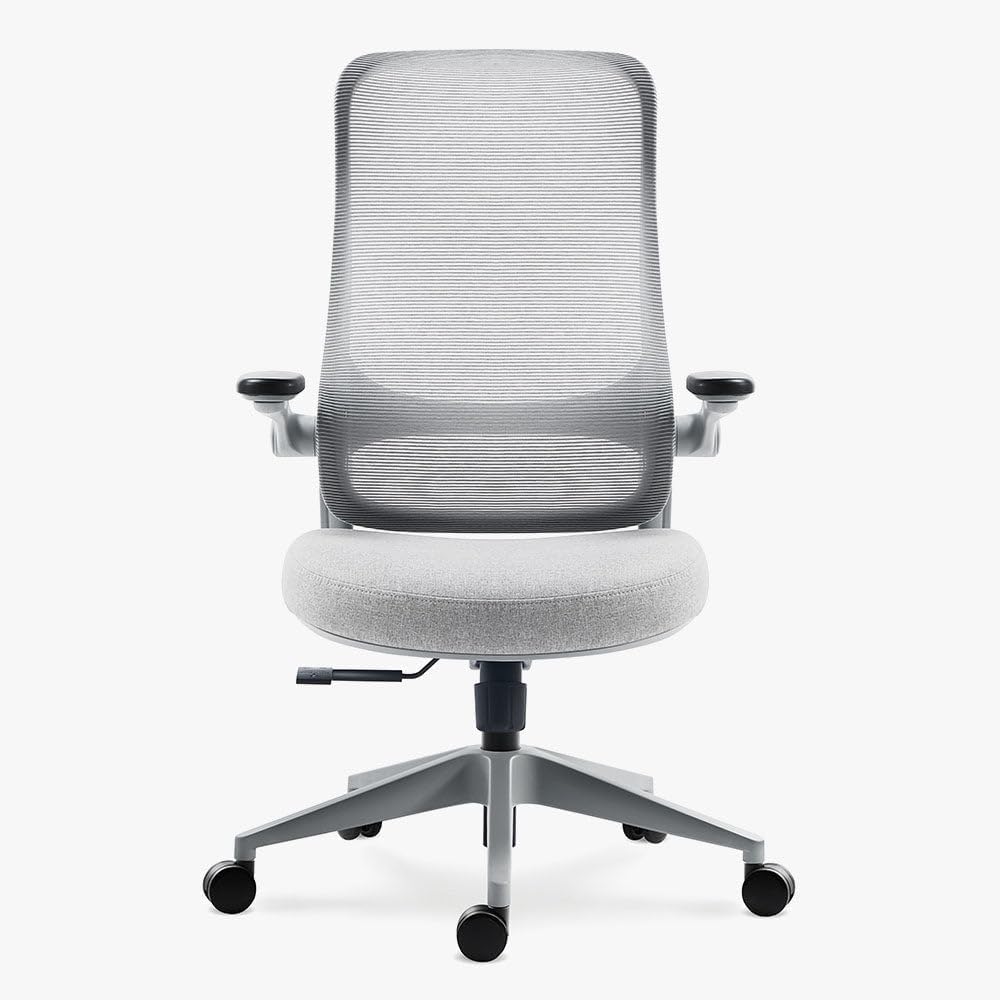 Sunaofe Resistance Ergonomic Office Chair with 135° Recline, 3D Armrests, Breathable Mesh & Adaptive Lumbar Support - 5 Year Warranty