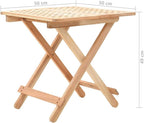 Foldable Side Table Solid Walnut Wood Compact Collapsible Lattice Design 4 Legs Sturdy Table Foldable Side for Living Room Indoor Use
