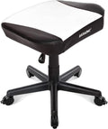 AKRacing Gaming Chair Ottoman Footrest, White, White, Heavy Duty PU Leather, Home and Remote