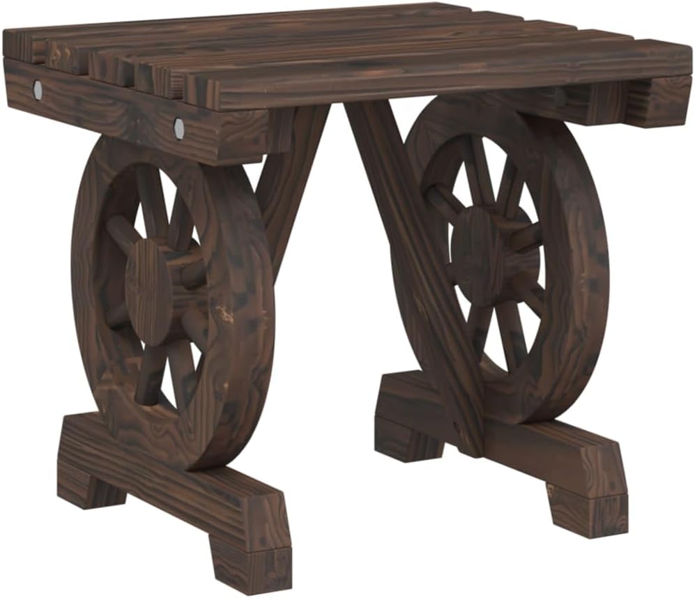vidaXL Garden Footrest 2 Pieces Solid Wood Fir, 3207134
