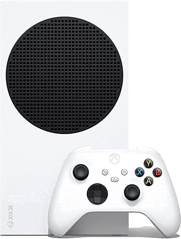 2021 Microsoft Series S 512 GB All-Digital Console (Disc-Free Gaming) with HDMI Cable Controller Bundle | White | Include：Xbox Wireless Controller White, Xbox Series S Console (Renewed)