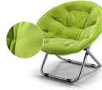 Moon Chair Sun Lounger Lazy Rarecliner Folding Round Sofa Backrest