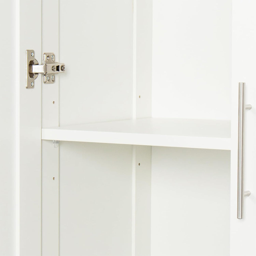 29.53”W Kitchen Pantry Cabinet, Tall Storage Cabinet with 2 Doors, Wooden Kitchen Cupboard Cabinet with Adjustable Shelves for Kitchen, Dining Room, Living Room, 29.53inch