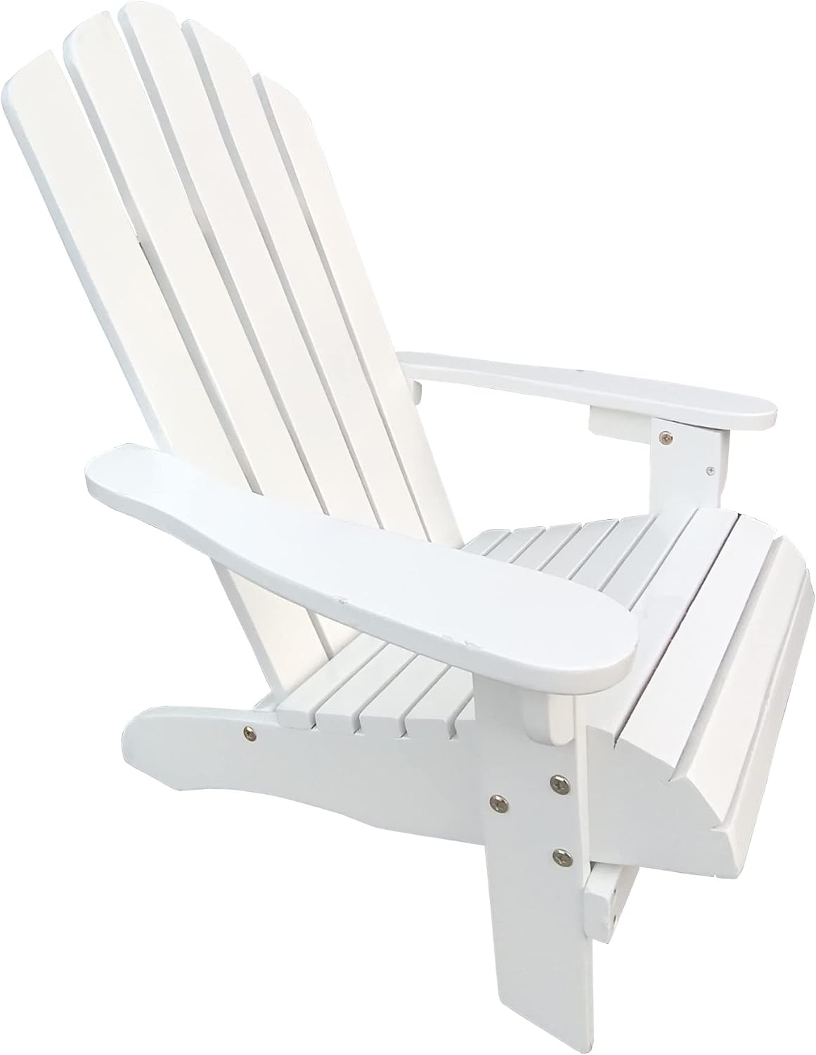 Outdoor or Indoor Wood Children Chair,White