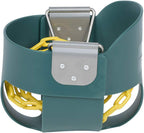 Green High Back Rocker for Kids, Sturdy Material, Safe and Comfortable, 1.5M Chains, Ready Assembled, Playground