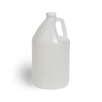 FastRack 1-Pack 1 Gallon Water Bottle - Round Plastic Jug Container with Lid | White Food Grade Gallon Water Jug, BPA-Free, Leak-Proof Pitcher with Lid Fermentation, Brewing, Storage & More