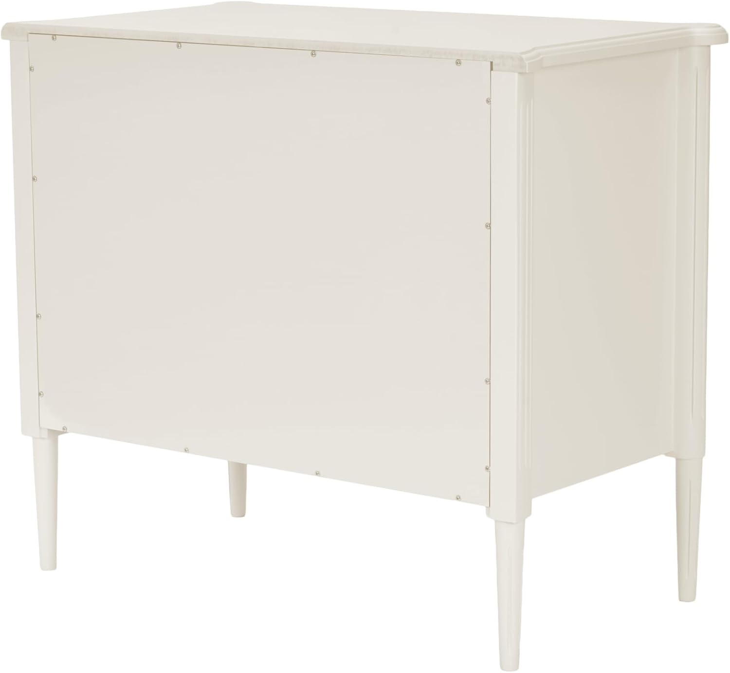 Design House Oxford Chest with Drawers, Antique White, 31.5 in H x 35.4 in W x 19.7 in D, 228353-AWT