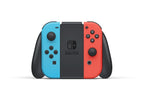 Nintendo Switch - Neon Red & Neon Blue, Switch Controller and Dock, Japanese Version, Compatible with US Region, Includes 128GB Micro SD Card and Storage Pouch