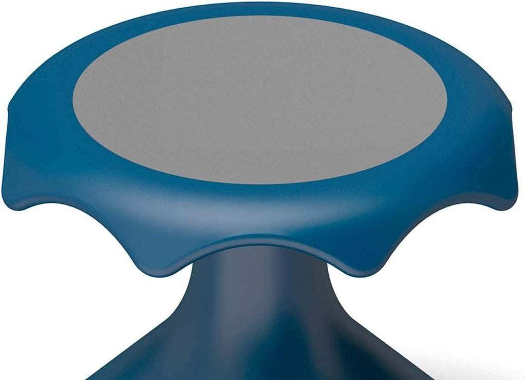 Hokki VS America Stool, Flexible Ergonomic Seating Stool for Kids and Adults, 12" Seat Height, Blue