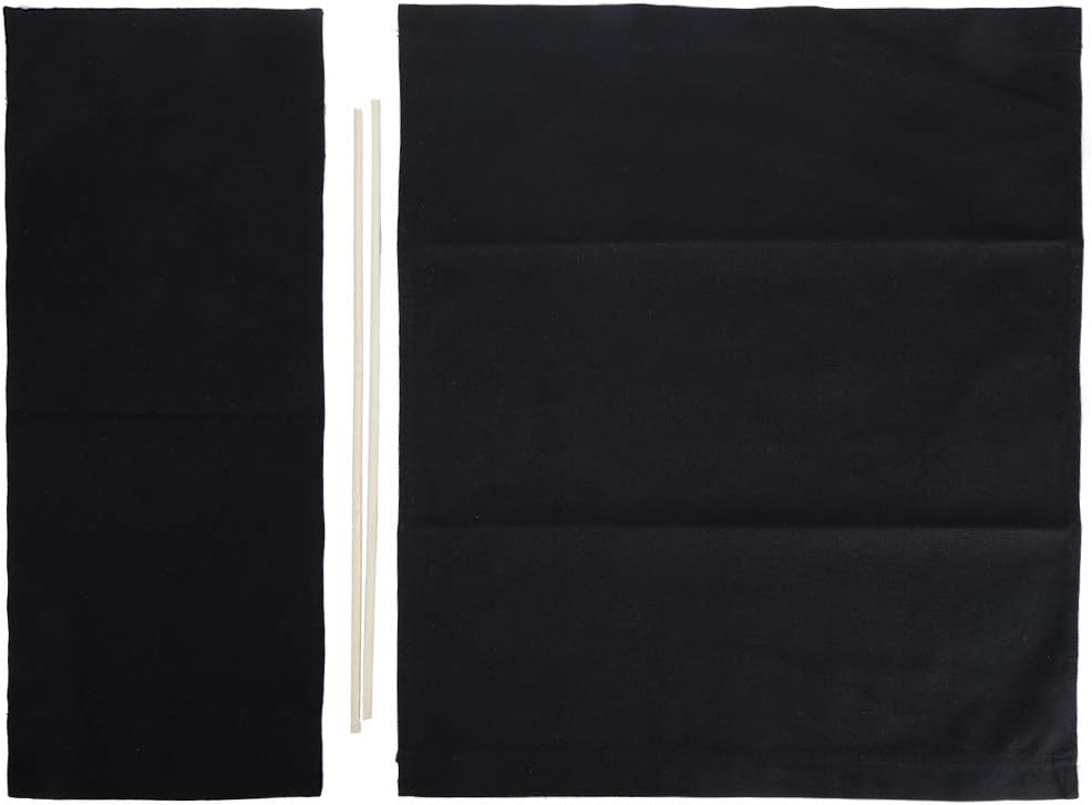 Zerone 1 Set Directors Chair Replacement,Chair Replacement Seat Cloth Home Supplies Furniture Accessories for Home Director Chair (Black)