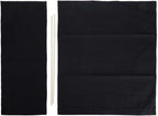 Zerone 1 Set Directors Chair Replacement,Chair Replacement Seat Cloth Home Supplies Furniture Accessories for Home Director Chair (Black)