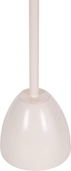 Kate and Laurel Acari Modern Scallop Pedestal Drink Table, 10 x 10 x 22, Clear Acrylic and Pink, Decorative End Table with Scalloped Acrylic Tabletop for Use as Small Plant Stand or Living Room Accent