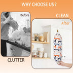 TOGETRUE Plastic Bag Holder, Cute Grocery Bag Holder for Plastic Bags, Wall Mount Bags Dispenser for Home Kitchen Decor (Dog)
