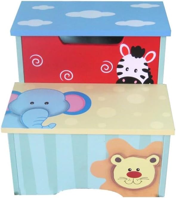 Funnel Joseph Boys Blue Animal Step Stool