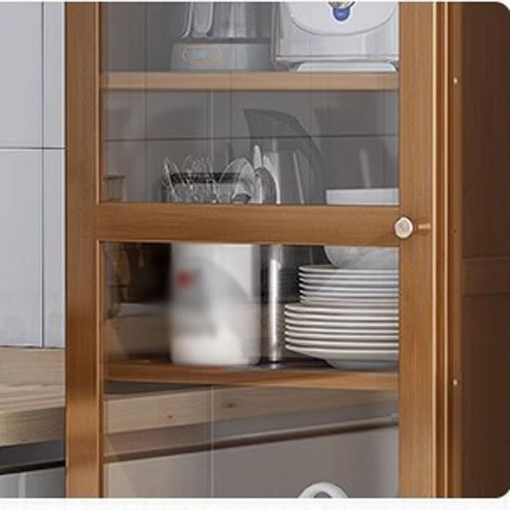 Entryway Cabinet Dining Room Sideboard with Door Drawer Storage Cabinet Kitchen Refrigerator Gap Cabinet Floor Living Room Tea Cabinet Sideboard Storage Cabinet