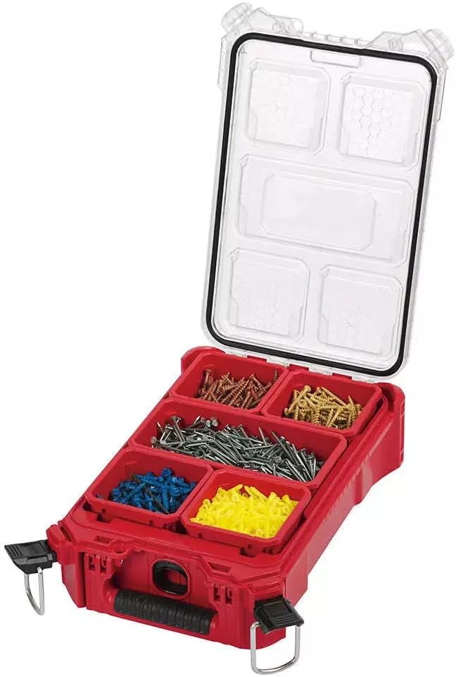 48-22-8435 5-Bin Impact Resistant Polymer Packout Compact Organizer