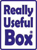 Really Useful Box Plastic Storage 19 Litre With XL Lid Clear (Pack Of 4)